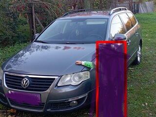 2008 Volkswagen Passat B6, серый, 670000 рублей, вид 1