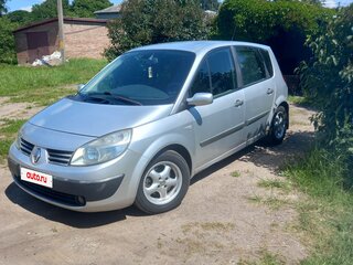 2007 Renault Scenic Grand II Рестайлинг, серебристый, 450000 рублей, вид 1