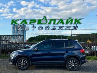 2012 Volkswagen Tiguan I Рестайлинг, синий, 1169000 рублей, вид 4