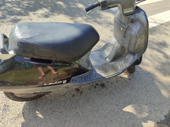 1996 Honda Lead 50, чёрный, 35000 рублей - вид 8