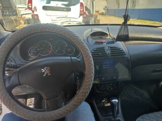 2007 Peugeot 206, серебристый, 300000 рублей, вид 3