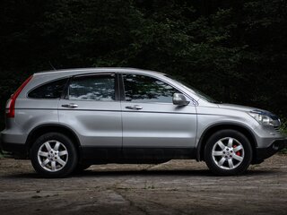 2007 Honda CR-V III, серебристый, 900000 рублей, вид 2