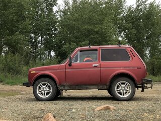1993 Lada (ВАЗ) 2121 (4x4) I, пурпурный, 210000 рублей, вид 2