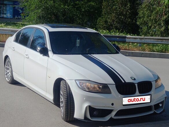 2009 BMW 3 серии 328i V (E90/E91/E92/E93) Рестайлинг, белый, 1600000 рублей - вид 2
