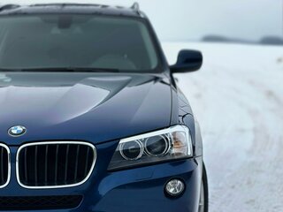 2013 BMW X3 20i xDrive II (F25), синий, 1950000 рублей, вид 1