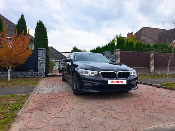 2018 BMW 5 серии 525d VII (G30/G31/G38), чёрный, 2669241 рублей - вид 1