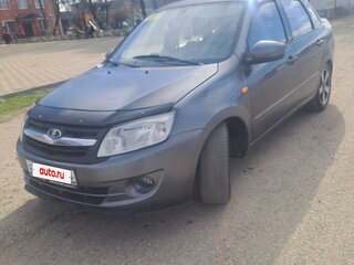 2015 Lada (ВАЗ) Granta I, серебристый, 400000 рублей, вид 1