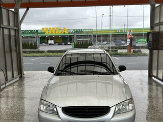 2004 Hyundai Accent ТагАЗ II, серебристый, 310000 рублей, вид 2