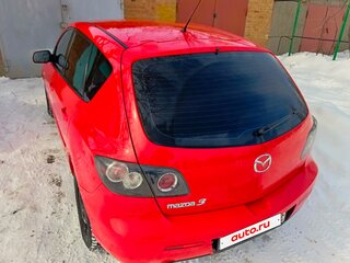 2007 Mazda 3 I (BK) Рестайлинг, красный, 750000 рублей, вид 3