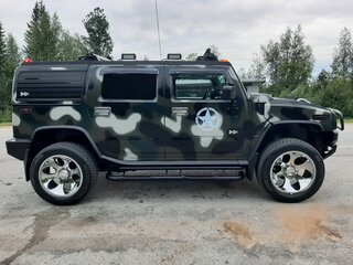 2005 Hummer H2 I, зелёный, 2550000 рублей, вид 5