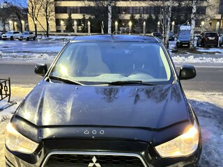 2014 Mitsubishi ASX I Рестайлинг, чёрный, 1150000 рублей, вид 1