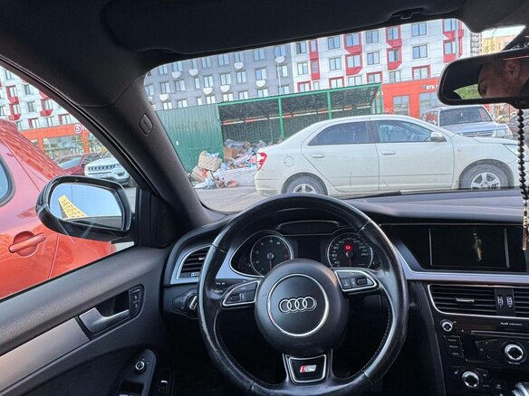 2013 Audi A4 IV (B8) Рестайлинг, чёрный - вид 14