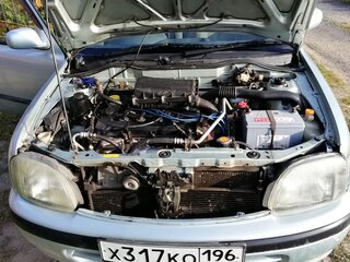 1998 Nissan March II (K11), серый, 185000 рублей, вид 2