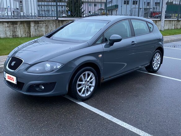2010 SEAT Leon II Рестайлинг, серый - вид 1