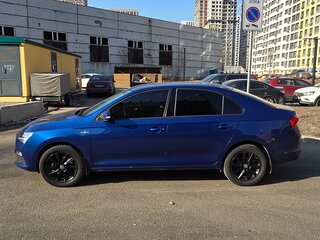 2020 Skoda Rapid II, синий, 1800000 рублей, вид 3