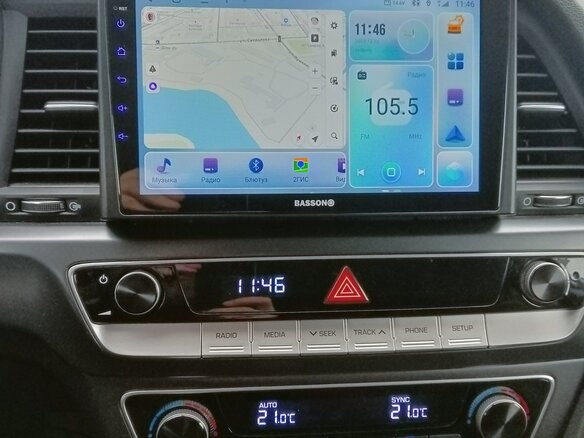 2017 Hyundai Sonata VII (LF) Рестайлинг, белый, 1890000 рублей - вид 15