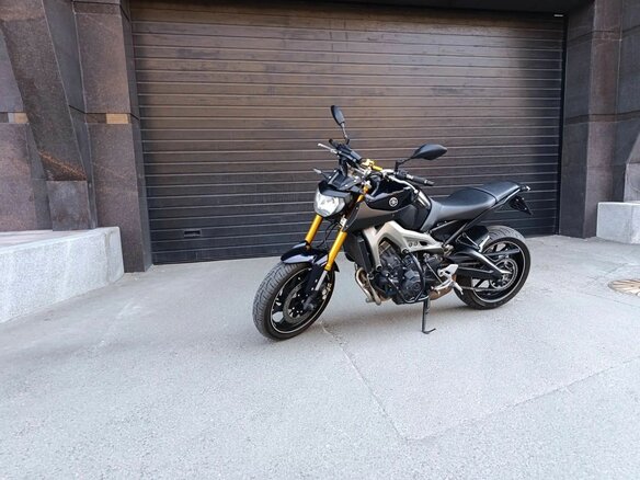 2015 Yamaha MT-09 (FZ-09), фиолетовый, 650000 рублей - вид 1