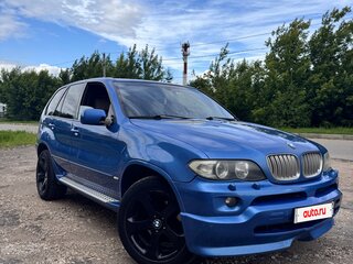2004 BMW X5 3.0d I (E53) Рестайлинг, голубой, 1170000 рублей, вид 1