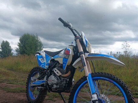 2021 Motoland XT 250 ST, синий, 110000 рублей, вид 4