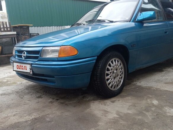 1992 Opel Astra F, зелёный, 95000 рублей - вид 9
