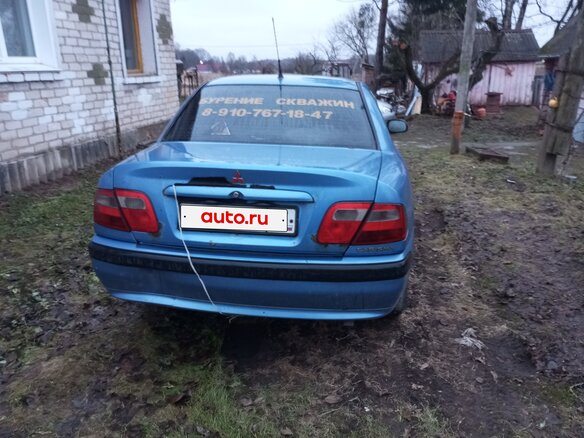 1999 Mitsubishi Carisma I Рестайлинг, синий, 250000 рублей - вид 5