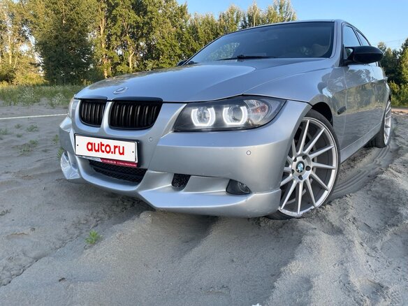 2007 BMW 3 серии 320d V (E90/E91/E92/E93), серебристый, 1090000 рублей - вид 4