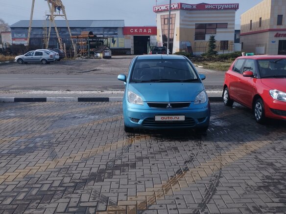 2011 Mitsubishi Colt Plus VI (Z20/Z30), голубой, 650000 рублей - вид 5