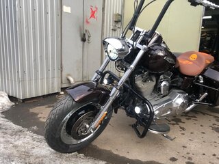 2004 Harley-Davidson Dyna Super Glide, чёрный, 650000 рублей, вид 4