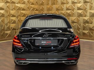 2018 Mercedes-Benz Maybach S-Класс 650 Pullman I (X222) Рестайлинг, чёрный, 42000000 рублей, вид 4