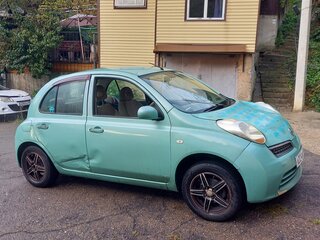 2008 Nissan March III (K12), зелёный, 500000 рублей, вид 3