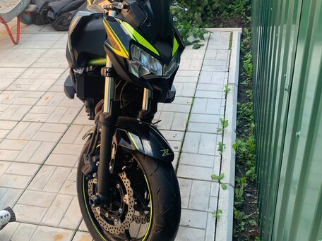 2017 Kawasaki Z 650, чёрный, 700000 рублей, вид 5