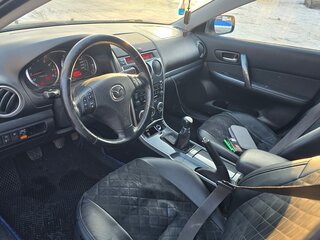 2006 Mazda 6 I (GG) Рестайлинг, синий, 650000 рублей, вид 4
