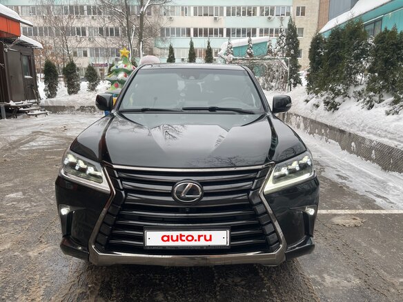 2019 Lexus LX 450d III Рестайлинг 2, чёрный, 8450000 рублей