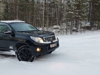 2011 Toyota Land Cruiser Prado 150 Series, чёрный, 2550000 рублей, вид 4