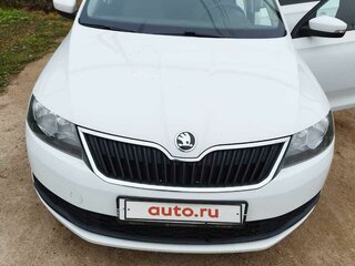 2017 Skoda Rapid I Рестайлинг, белый, 1100000 рублей, вид 1