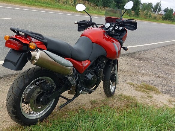 2002 Triumph Tiger 955i, пурпурный, 320000 рублей - вид 18