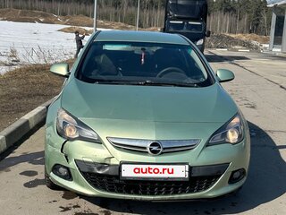2011 Opel Astra GTC J Рестайлинг, серый, 487000 рублей, вид 1