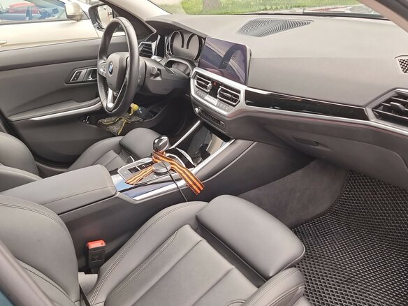 2020 BMW 3 серии 318d VII (G2x), синий, 4099000 рублей - вид 13
