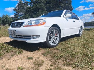 2003 Toyota Mark II IX (X110), белый, 1200000 рублей, вид 3