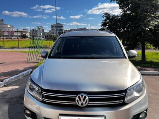 2013 Volkswagen Tiguan I Рестайлинг, серебристый, 1225000 рублей, вид 2