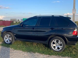 2005 BMW X5 4.4i I (E53) Рестайлинг, чёрный, 1850000 рублей, вид 2
