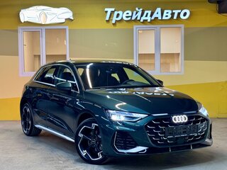 2026 Audi A3 Sportback 35 TFSI IV (8Y) Рестайлинг, зелёный, 3499000 рублей, вид 3