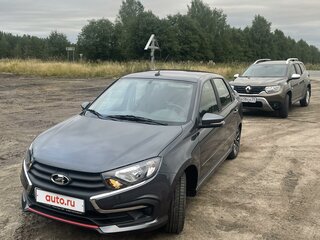 2022 Lada (ВАЗ) Granta Drive Active I Рестайлинг, серый, 1200000 рублей, вид 2