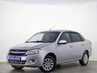 2013 Lada (ВАЗ) Granta I, серебристый, 429000 рублей, вид 3