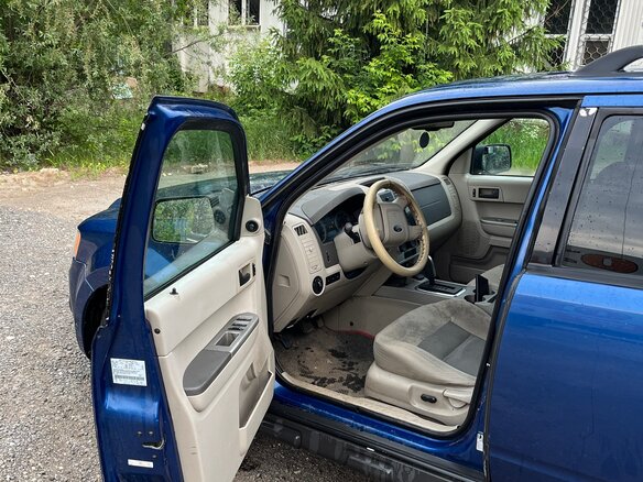 2007 Ford Escape II, синий, 550000 рублей - вид 11