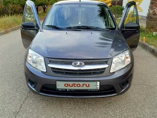 2018 Lada (ВАЗ) Granta I Рестайлинг, серый, 750000 рублей, вид 2