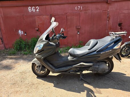 2014 Suzuki Burgman (SkyWave) 400, чёрный, 375000 рублей, вид 3
