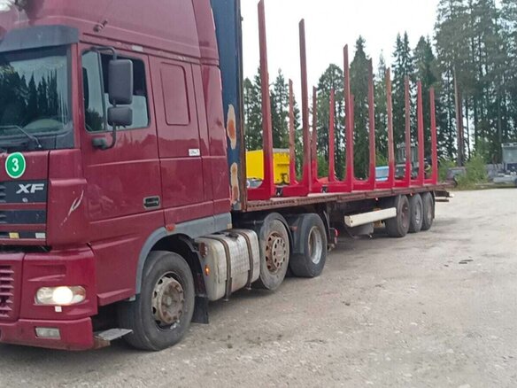 2003 DAF XF 95, пурпурный, 2550000 рублей - вид 2