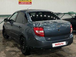 2013 Lada (ВАЗ) Granta I, чёрный, 480000 рублей, вид 3