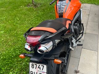 2007 Yamaha FZ6, оранжевый, 420000 рублей, вид 4